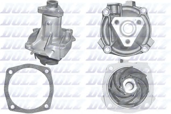 L127 DOLZ l-127_помпа пласт.крыльчатка lada nivanova 1.2-1.6 81>