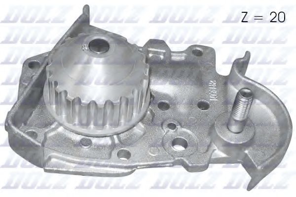 R135 DOLZ Насос водяной PSA/RENAULT BERLINGO/C4/XSARA PICASSO/206/CLIO/KANGOO/LOGAN/MEGANE/ 96- 1.4/1.6