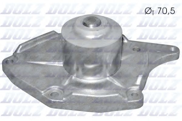 R217 DOLZ помпа renault cliokangoomegane 1.5dci 01> d70,5