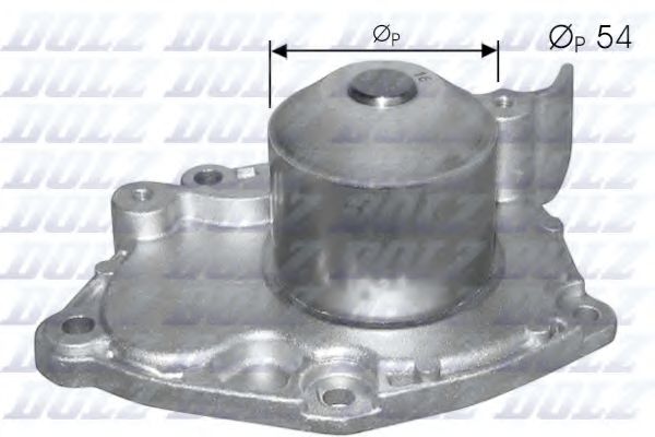 R219 DOLZ Насос водяной KIA/MITSUBISHI/NISSAN/OPEL/RENAULT CLIO/ESPACE/LAGUNA/MASTER/MEGANE/TRAFIC/S40/V40 99-