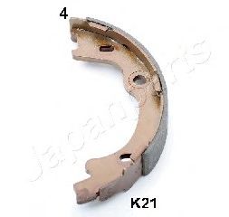 GFK21AF JAPANPARTS КОЛОДКИ РУЧНИКА.KIA CEED 06=