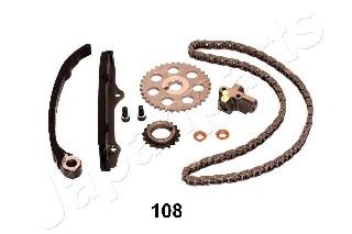 KDK108 JAPANPARTS Комплект цепи ГРМ