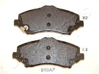 PA910AF JAPANPARTS Колодки тормозные дисковые