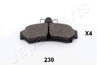 PP230AF JAPANPARTS Колодки торм.зад.