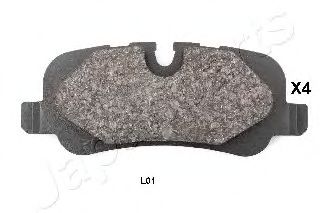 PPL01AF JAPANPARTS Колодки тормозные дисковые задние