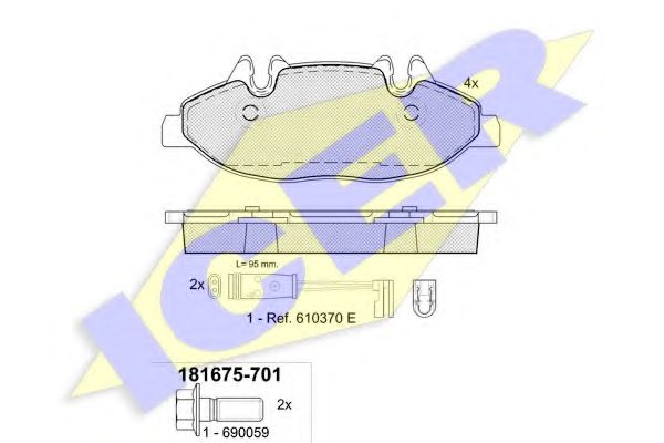 181675701 ICER торм кол imt gdb1600, f16487