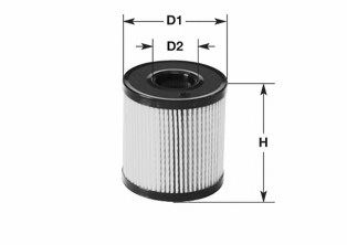 ML4524 CLEAN FILTERS Фильтр масляный NISSAN QASHQAI/X-TRAIL II 2.0 DCI 07-