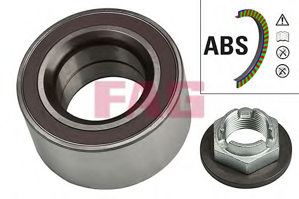 713678410 FAG Подшипник ступицы FORD MONDEO 3 00-07 перед.