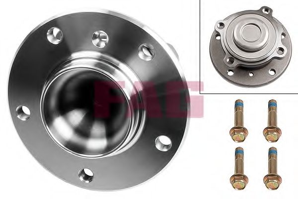 713649380 FAG Ступица с подшипником BMW 1/E87/3/E90 03- перед.