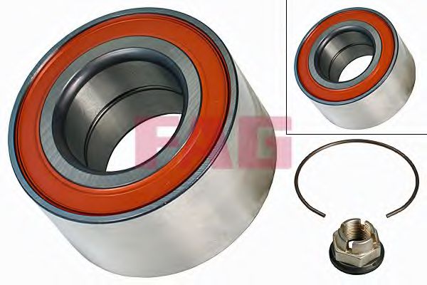713630030 FAG Подшипник ступицы RENAULT LOGAN/SANDERO/MEGANE/KANGOO 97- перед. без ABS