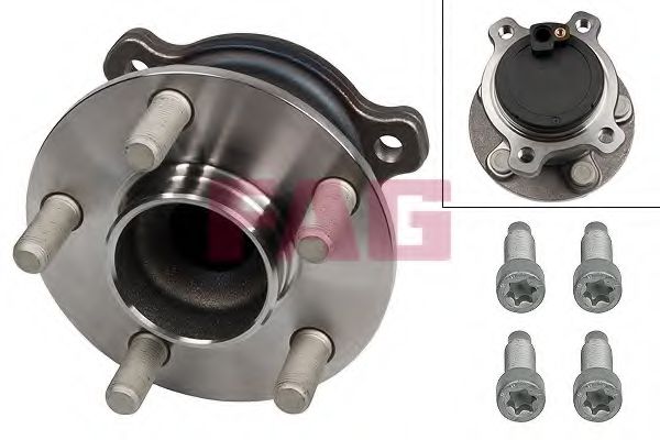 713678850 FAG Ступица с подшипником FORD GALAXY/S-MAX 06- задн.