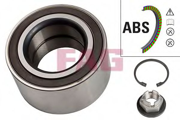 713678970 FAG Подшипник ступицы передней 45х82х42 C-MAX II FOCUS III FAG 