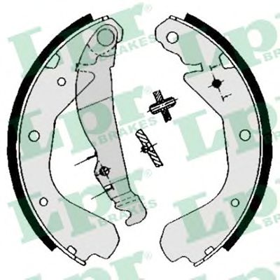 04640 LPR Колодки торм.бар.OPEL KADETTVECTRA 1.2-2. 79-95