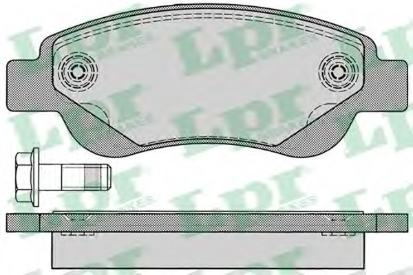 05P1235 LPR Комплект тормозных колодок