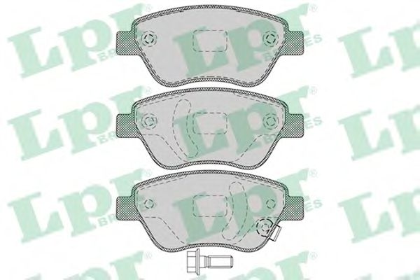 05P1247 LPR Колодки передние