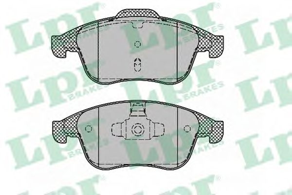05P1388 LPR Колодки тормозные RENAULT LAGUNA III 2.2.D 7- передние