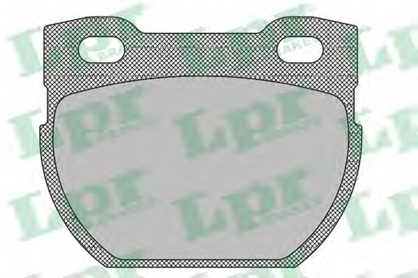 05P1441 LPR Комплект тормозных колодок, дисковый тормоз