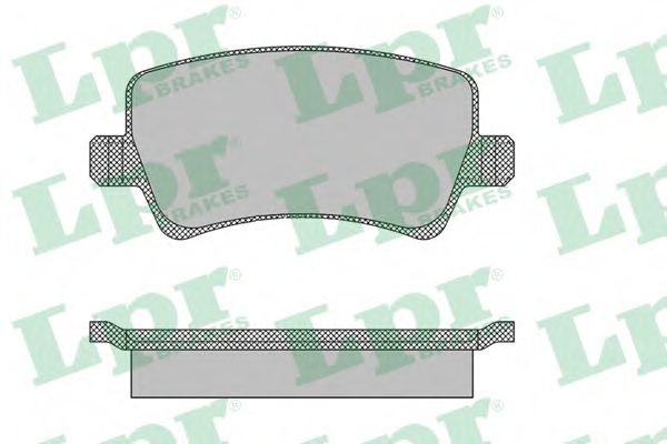 05P1474 LPR Колодки тормозные FORD GALAXYS-MAXVOLVO S8V7XC6XC7 7- задние