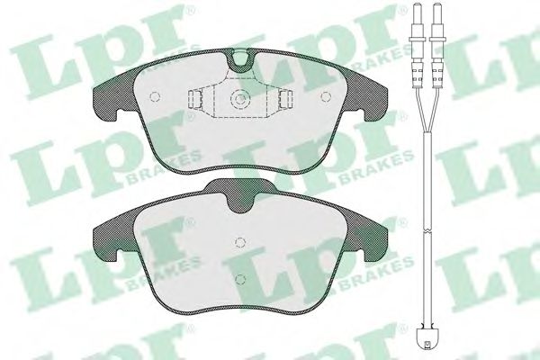 05P1486A LPR Колодки тормозные CITROEN C5 8- передние с датч.