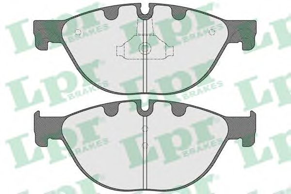 05P1582 LPR колодки тормозные bmw 5 f10f11 3.0-4.4 10-7 f01-04 3.0-4.4 08- передние