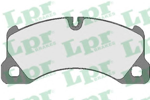 05P1754 LPR Колодки тормозные дисковые 05p1754