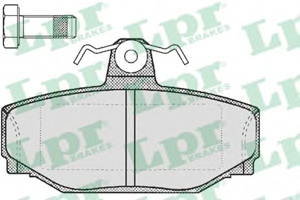 05P217 LPR колодки диск. 740, 760, 780,940, 960v70    2709236