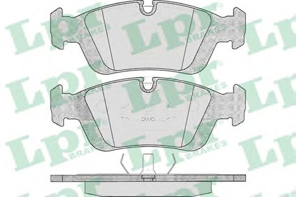 05P331 LPR Колодки тормозные передние