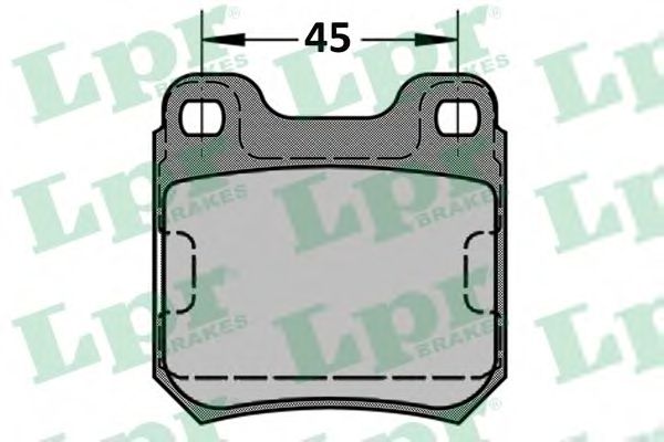 05P334 LPR Колодки тормозные
