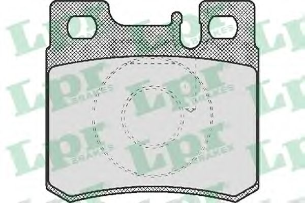 05P428 LPR Колодки тормозные задние