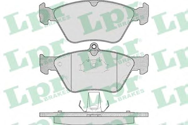 05P465 LPR Колодки тормозные передние