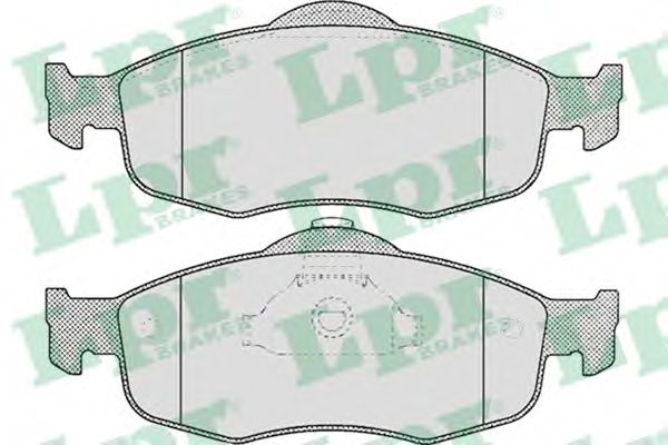 05P471 LPR Колодки тормозные