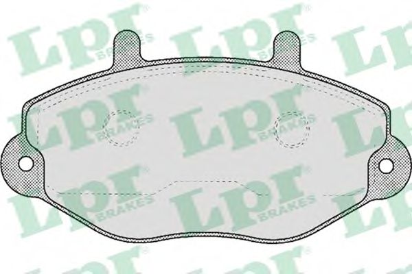 05P482 LPR колодки диск. tourneo, trader, transit (v) 91-   6197739
