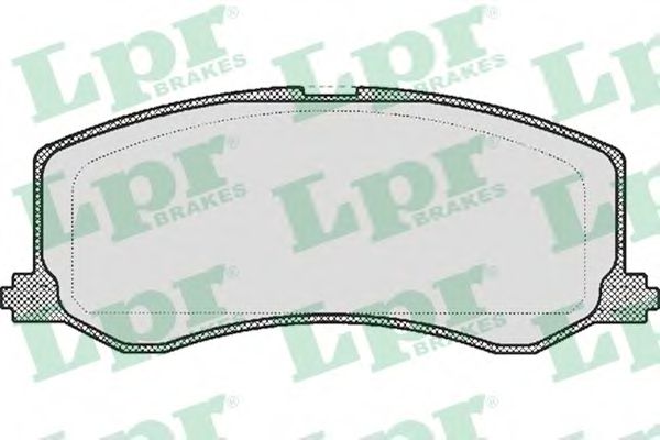 05P522 LPR Колодки тормозные