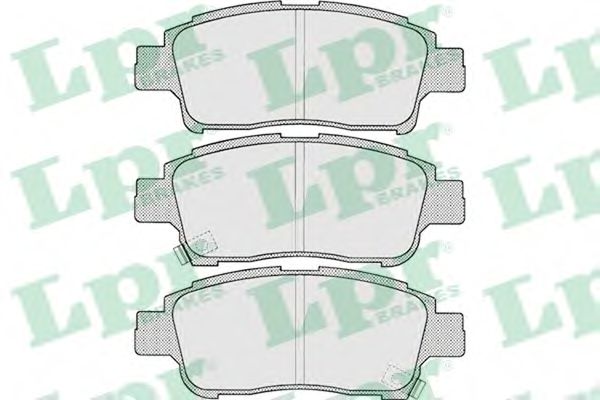 05P700 LPR колодки диск.  toyota yaris  01.99-03.03  0446552070