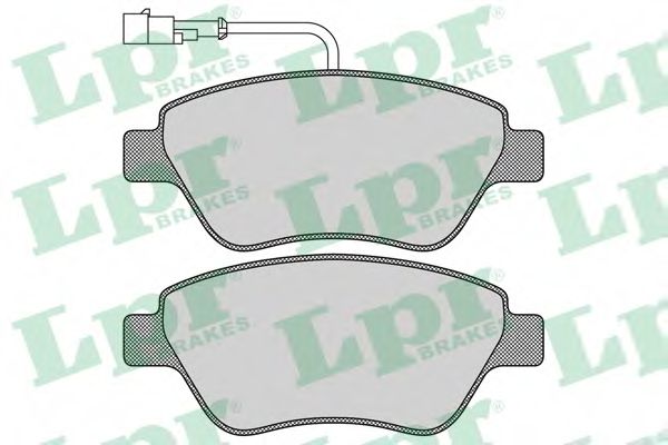 05P763 LPR Колодка дисковая