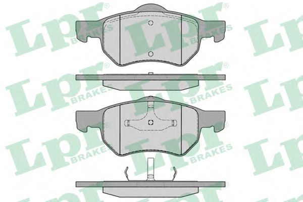 05P841 LPR колодки тормозные передние krysler voyadger iii (rg) 2,43,3 00-