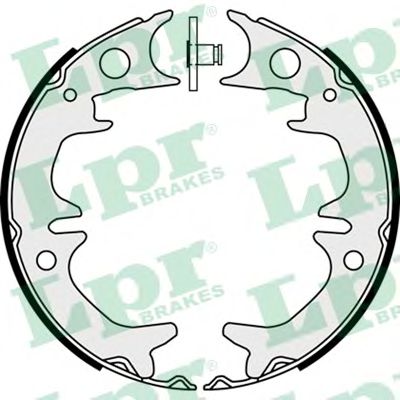 08380 LPR Колодки ст.торм.TOYOTA AVENSIS 97-3CAMRY 86-CARINA E 92-97CELICA 85-99