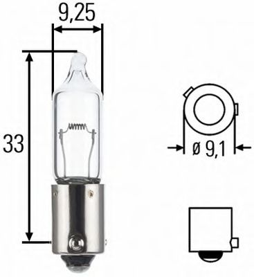 8GH008417012 BEHR-HELLA лампа накаливания