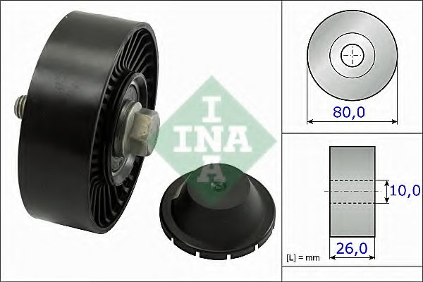532051210 INA Ролик натяжителя