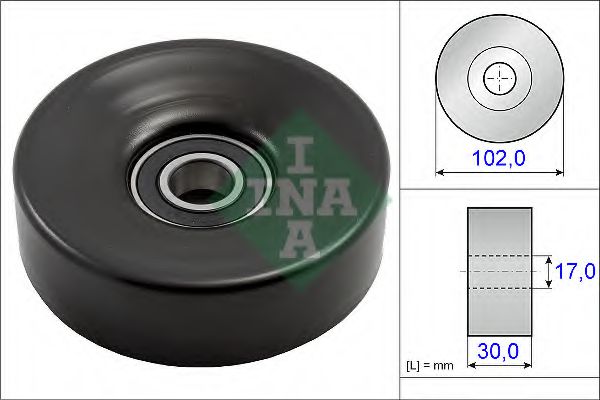 531083110 INA Ролик ремня приводного LEXUS GSLSTOYOTA LC12 4.7