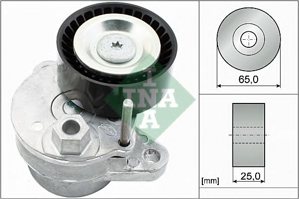 534054010 INA Натяжитель ремня приводного mercedes w204212251166221 3.5