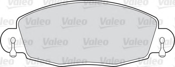 598547 VALEO Тормозные колодки 598547