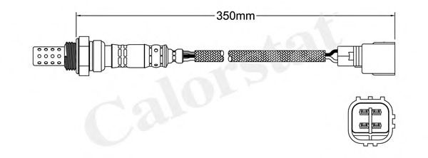LS140237 VERNET лямбда-зонд Toyota AvensisCamryLand CruiserMR2 lllPriusRAV4 I,lllYaris