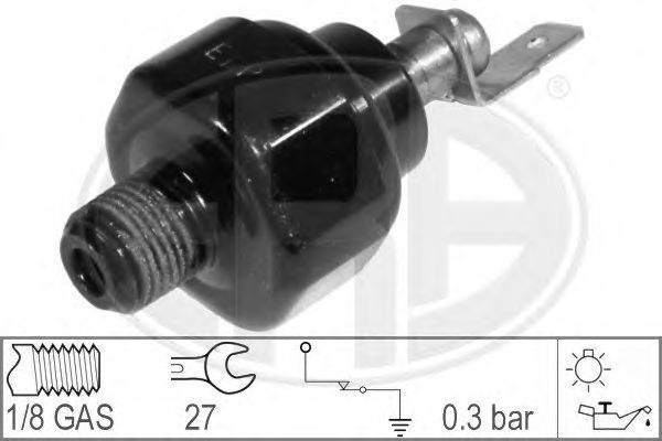 330009 ERA Датчик давления масла DA/MITSUBISHI/TOYOTA 323/6/COLT/LANCER/CAMRY 81-10 1.4-3.0