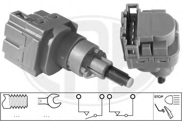 330544 ERA Выключатель заднего хода VAG A3/OCTAVIA/BORA/GOLF 90- 1.4-3.2