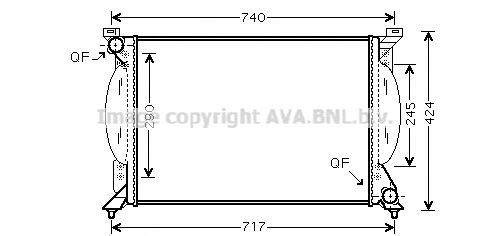 AI2203 AVA COOLING SYSTEMS Радиатор