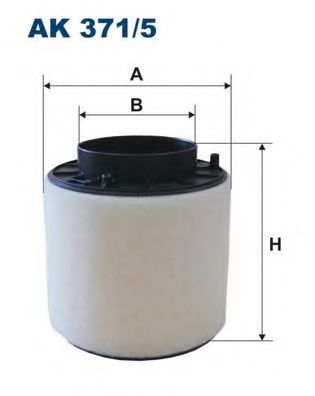 AK3715 FILTRON Фильтр воздушный VAG A4(B8/8K)/A5(8T)/Q5(8R) 07-