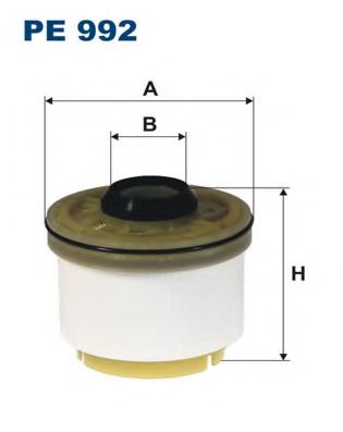 PE992 FILTRON Фильтр топливный дизельный PE992 Filtron