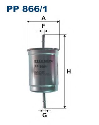 PP8661 FILTRON Фильтр топливный