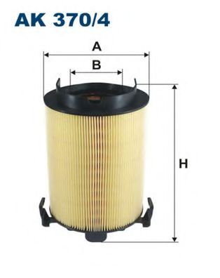 AK3704 FILTRON Фильтр воздушный A3/OCTAVIA/YETI/GOLF 6/JETTA 4/PASSAT/TIGUAN 03- 1.2-2.0 Filtron